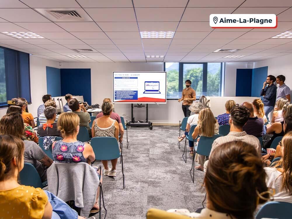 Événements Synergie à Aime-la-Plagne, les experts du Groupe MG au service des clients en Rhône-Alpes