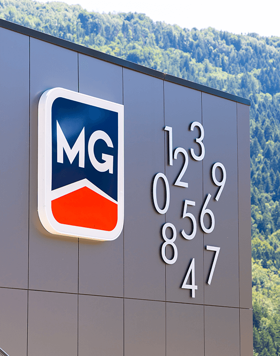 Le groupe MG, proche de ses clients grâce à plus de 30 agences.