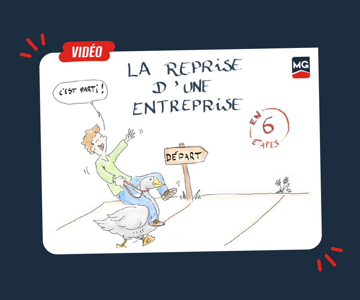 Vidéo comment reprendre une entreprise : le jeu de l’oie version MG