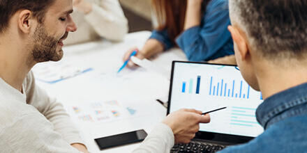Pilotage data d'entreprise avec dashboard sur-mesure, digitalisation
